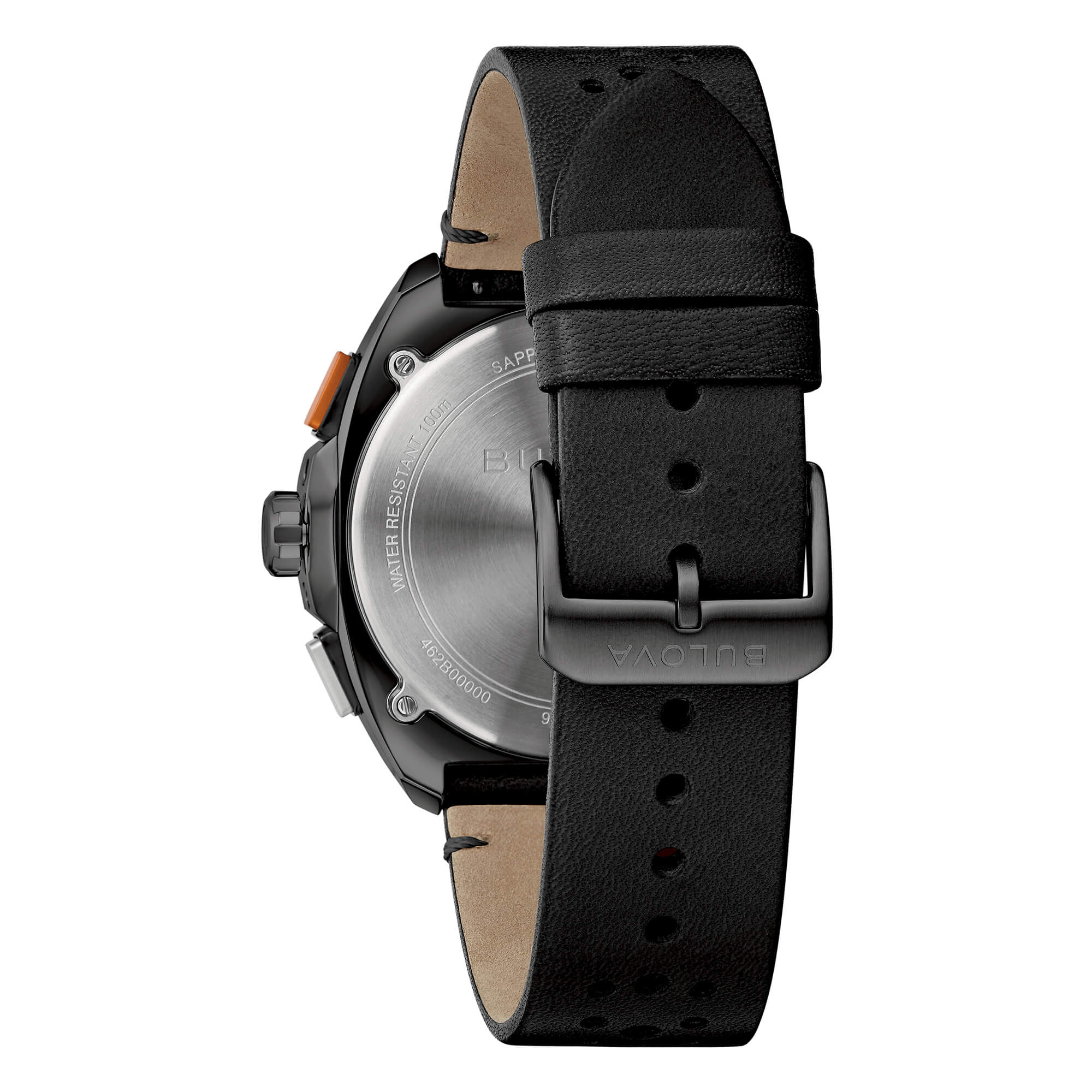 Orologio Uomo Bulova Racer Nero Edizione Speciale Pelle 98B428